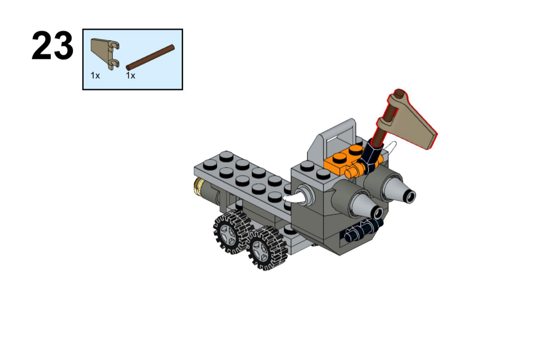 Ninjago Destiny's Wing Moc instructions