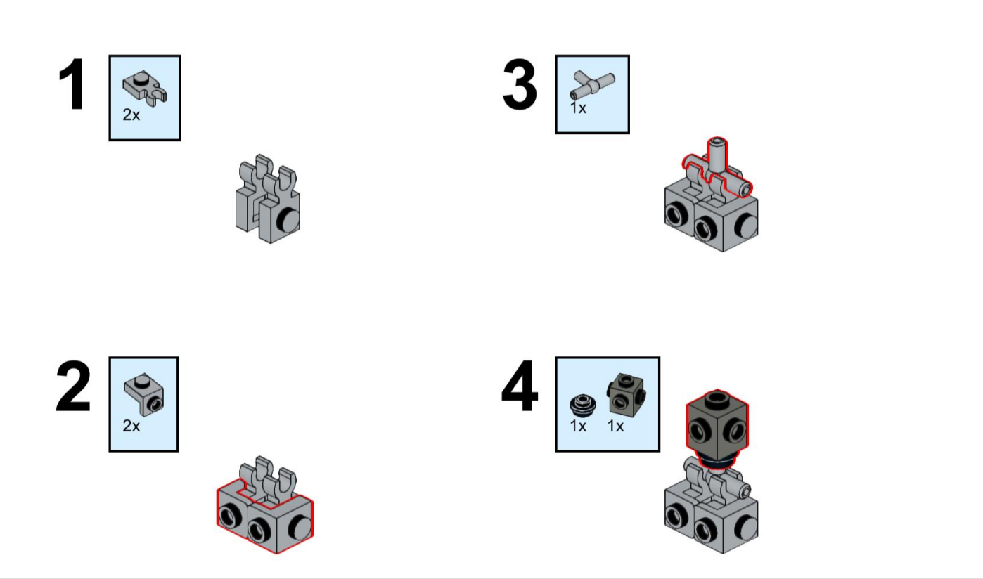 Stegosaurus Transformer Instructions and Parts List