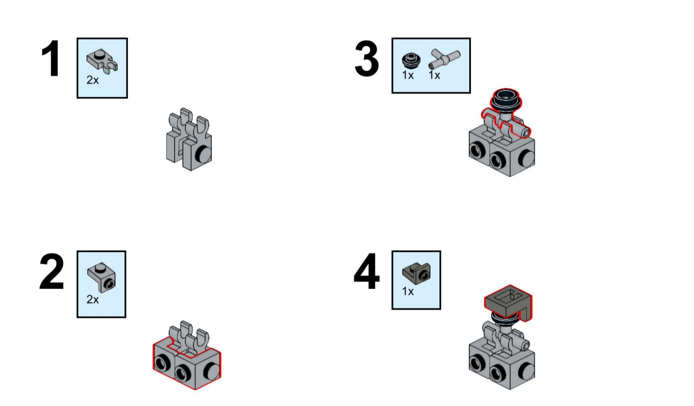 Brachiosaurus Transformer Instructions and Parts List