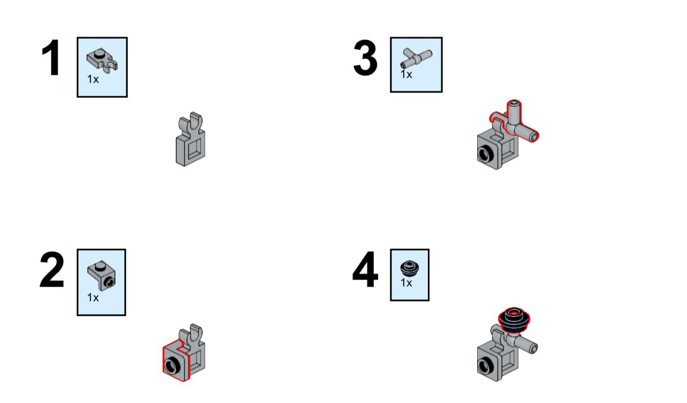 Triceratops Transformer Instructions and Parts List