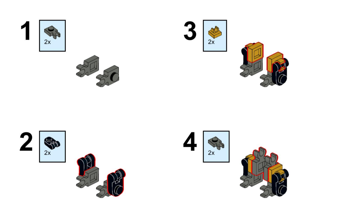 Pterodactyl Transformer Instructions and Parts List