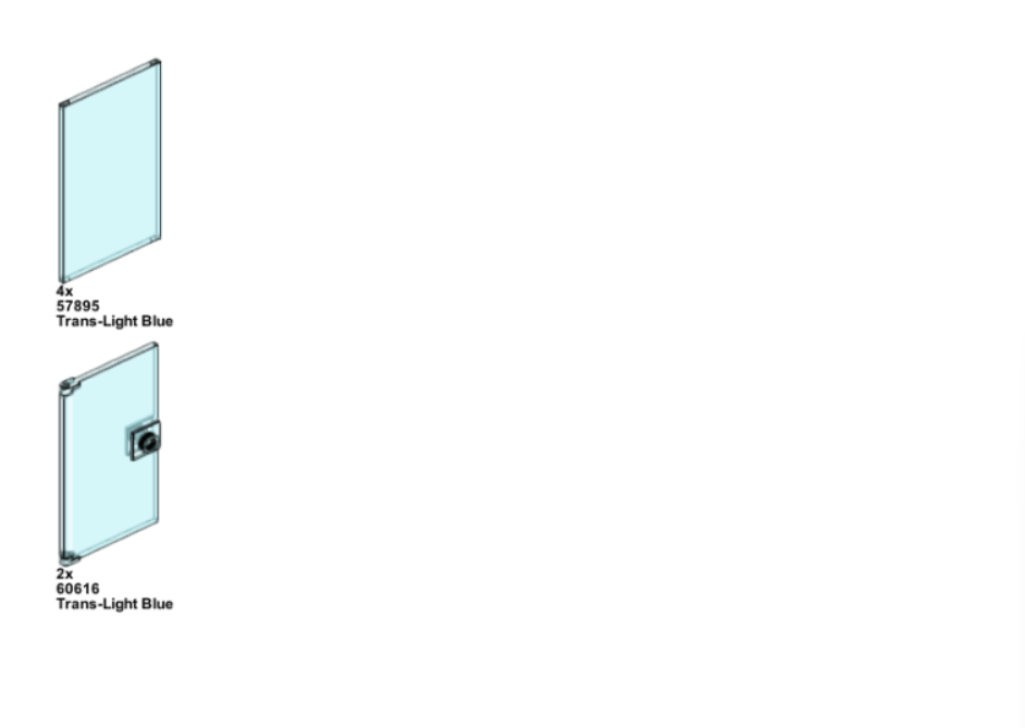 Lego Shipping Container Instructions and Parts List